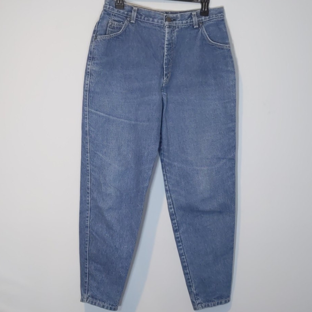 Levi's mom jeans zipper cuff jeans vintage